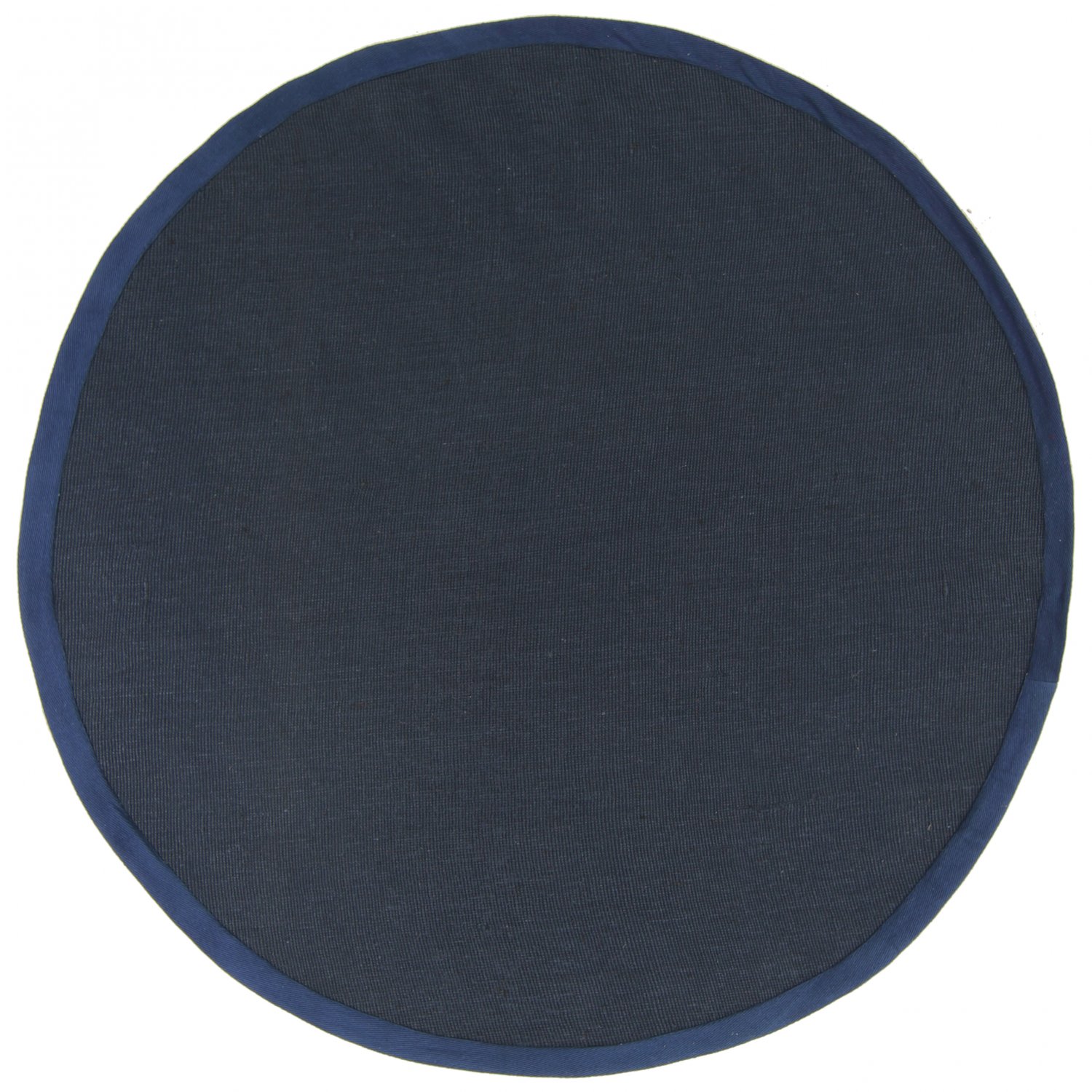 Runde tepper (sisal) - Agave (mørkeblå)