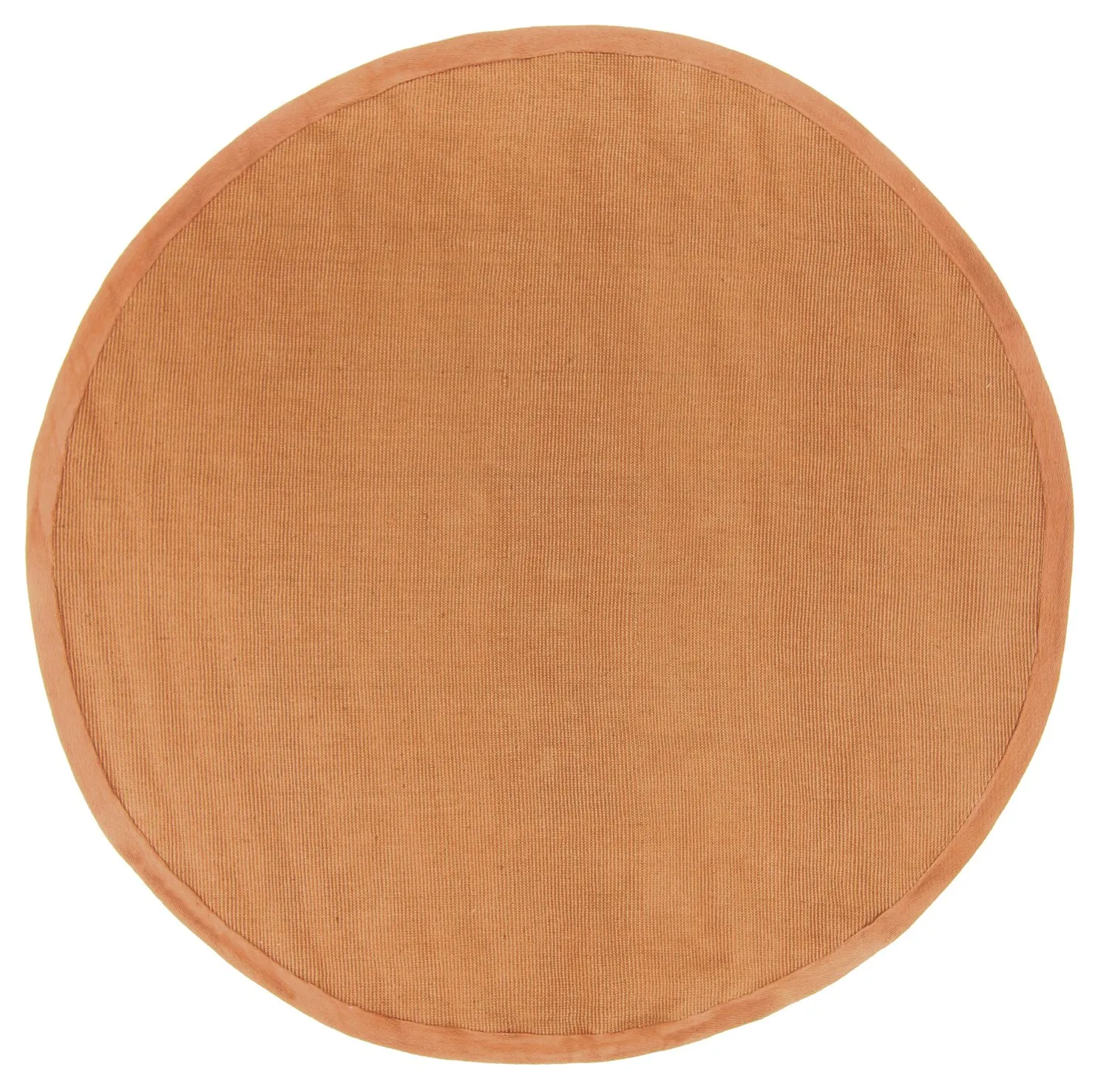 Runde tepper (sisal) - Agave (oransje)