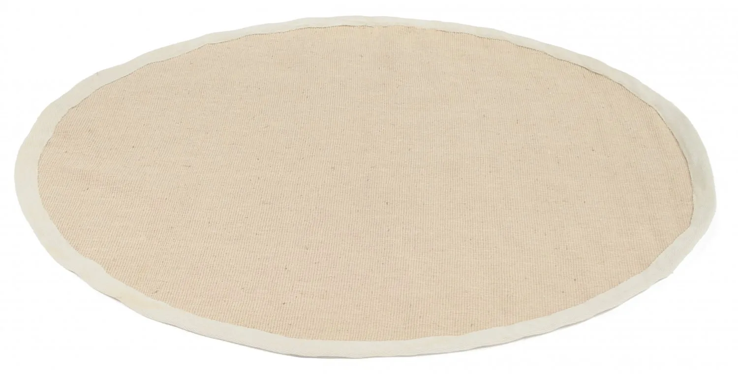 Runde tepper (sisal) - Agave (beige/grå)