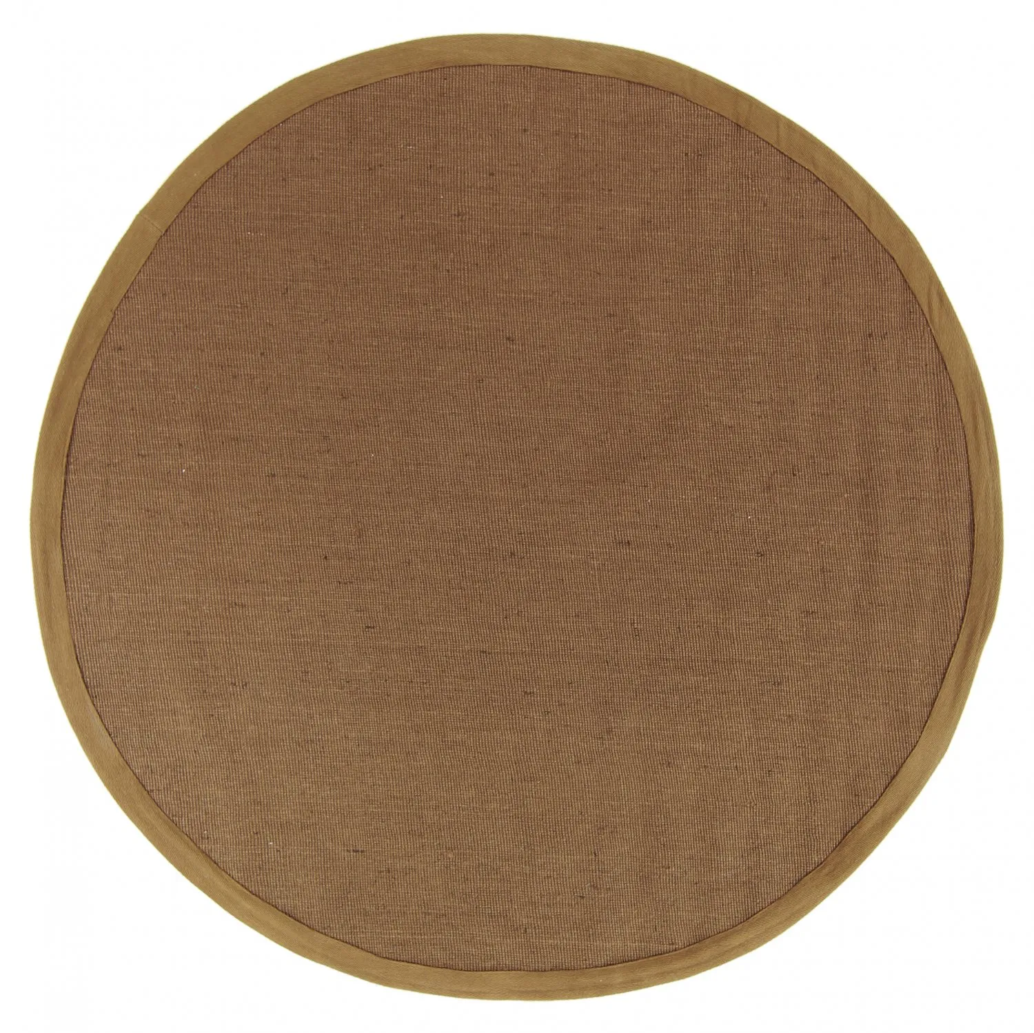 Runde tepper (sisal) - Agave (brun)