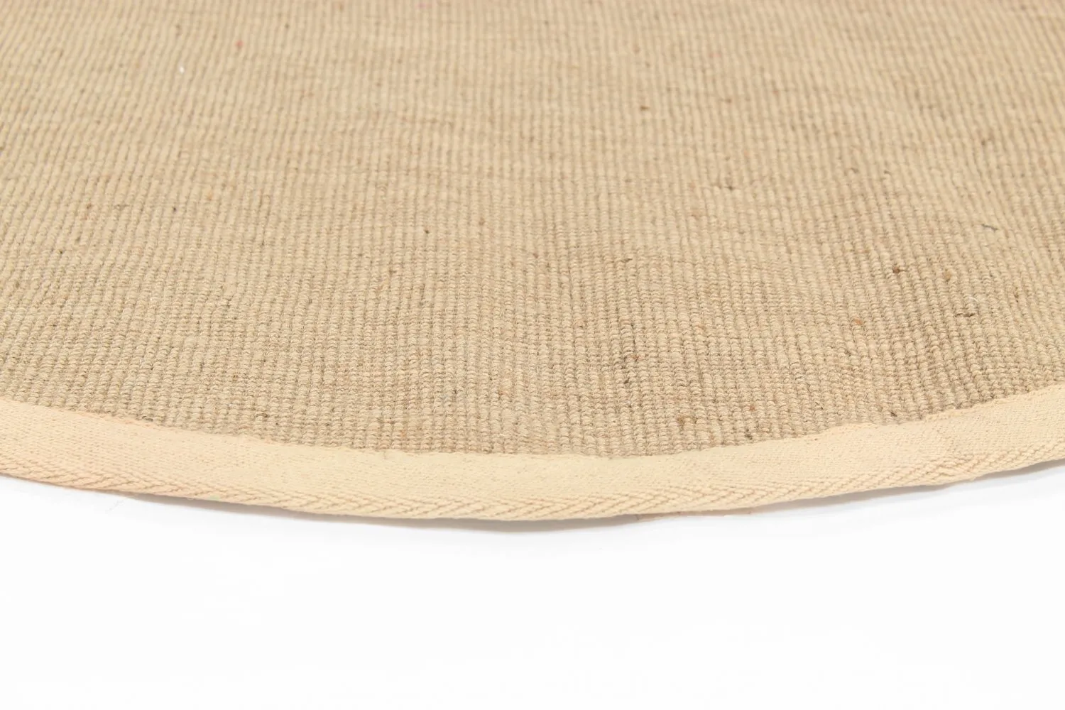 Runde tepper (sisal) - Agave (beige/beige