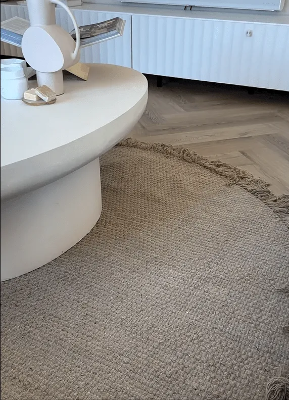 Runde tepper - Pike (beige)