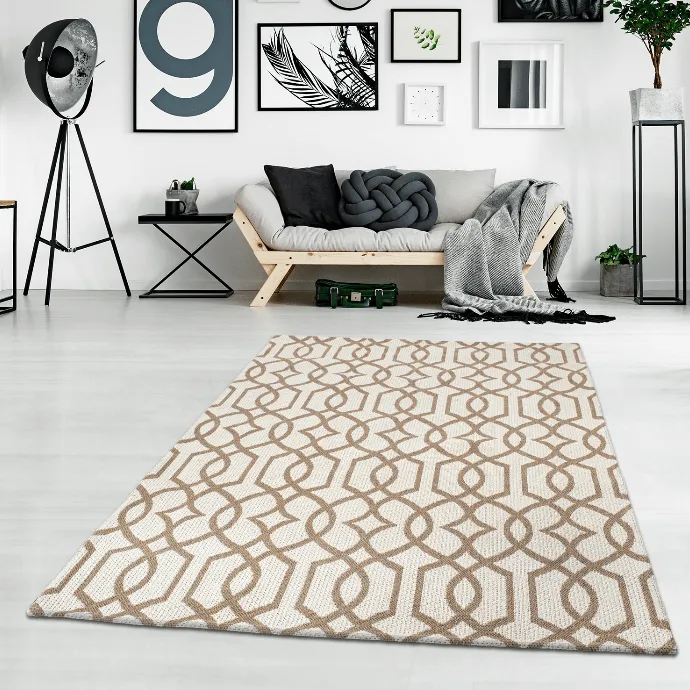 Bomullsteppe - Kebira (beige)