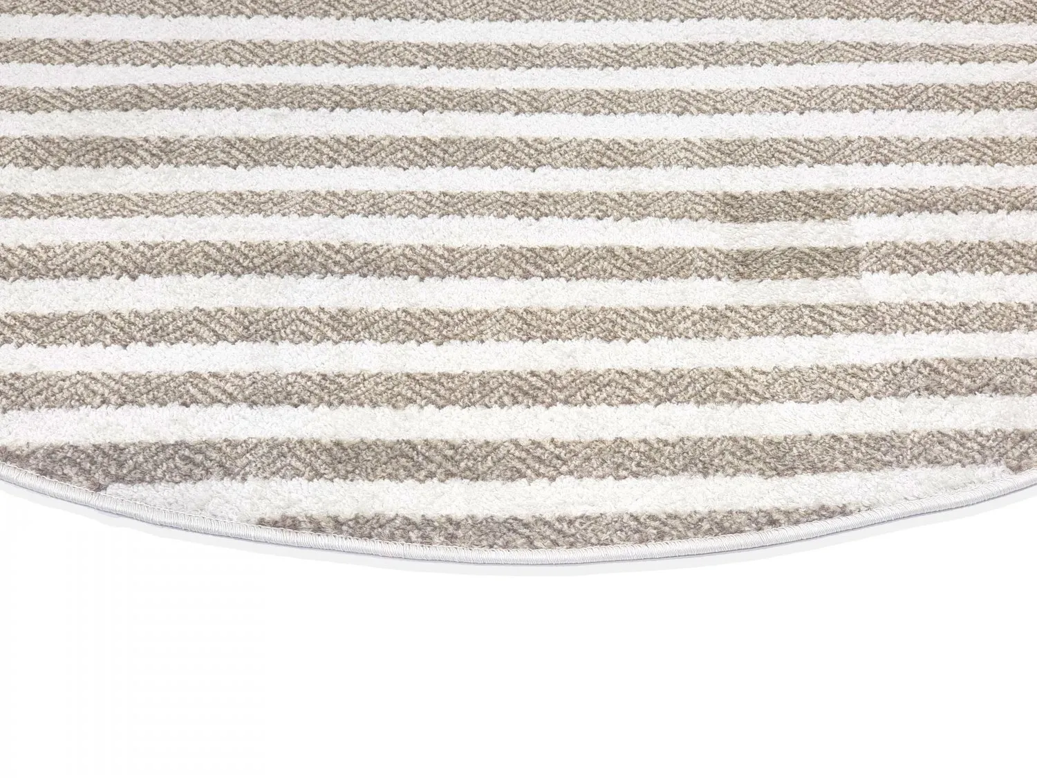 Runde tepper - Indoor/Outdoor Baldwin (cream/beige)
