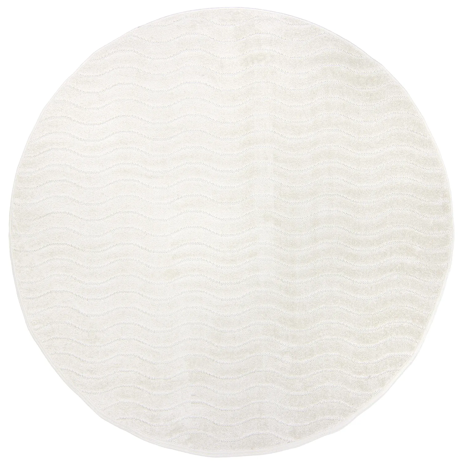 Runde tepper - Indoor/Outdoor Baltimore (cream)