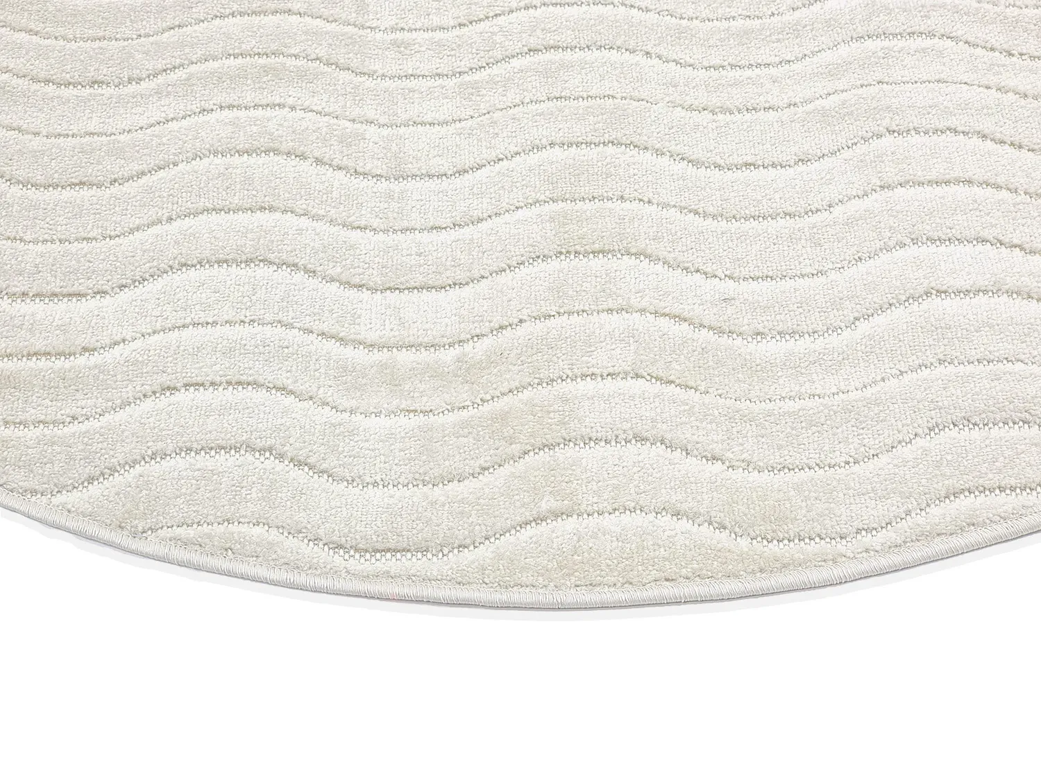 Runde tepper - Indoor/Outdoor Baltimore (cream)