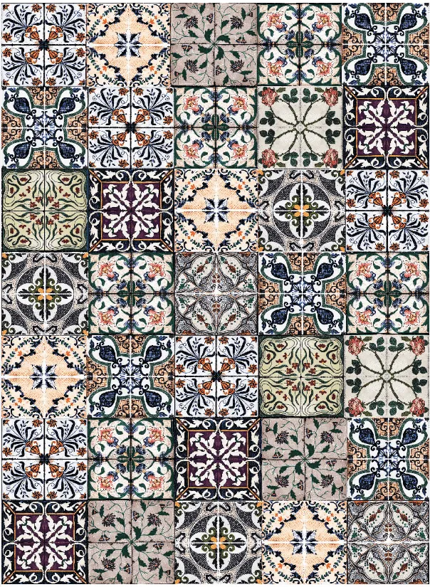Wilton-teppe - Tierra (multi)