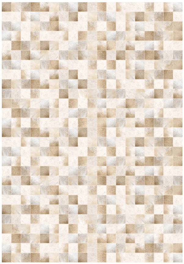 Wilton-teppe - Trapani (beige/hvit)