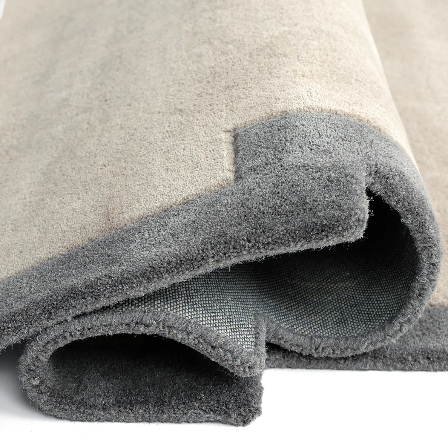 Ullteppe - Agra Hand Tufted Wool Premium (grå)