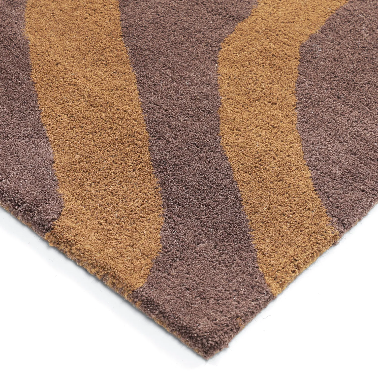 Ullteppe - Aiz Hand Tufted Wool Premium (brun)
