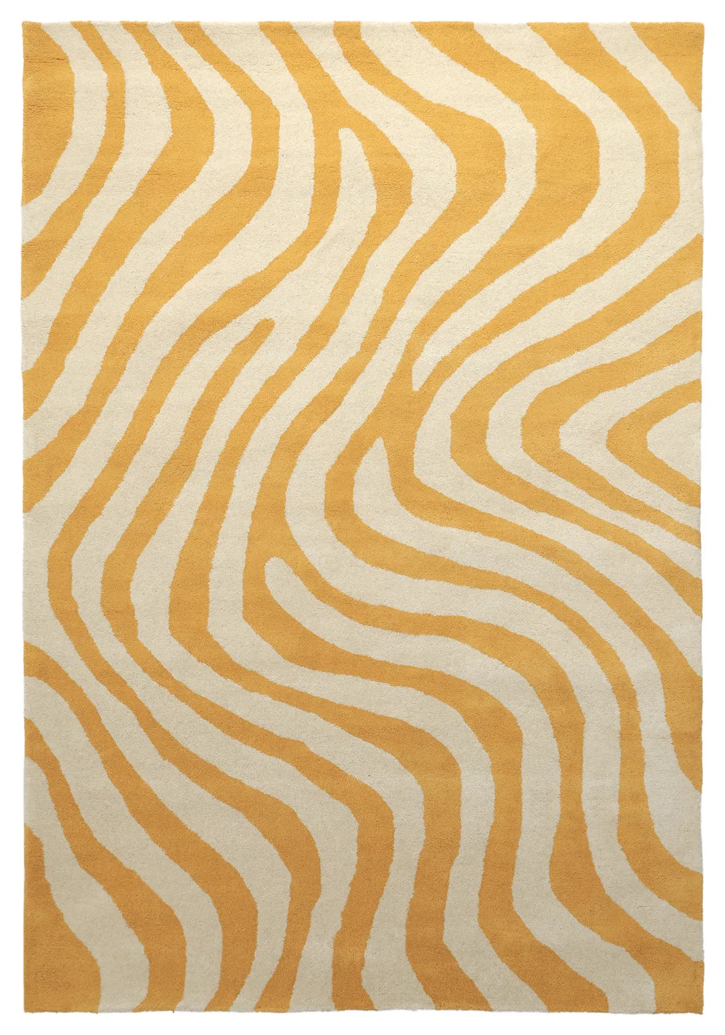Ullteppe - Aiz Hand Tufted Wool Premium (gul)