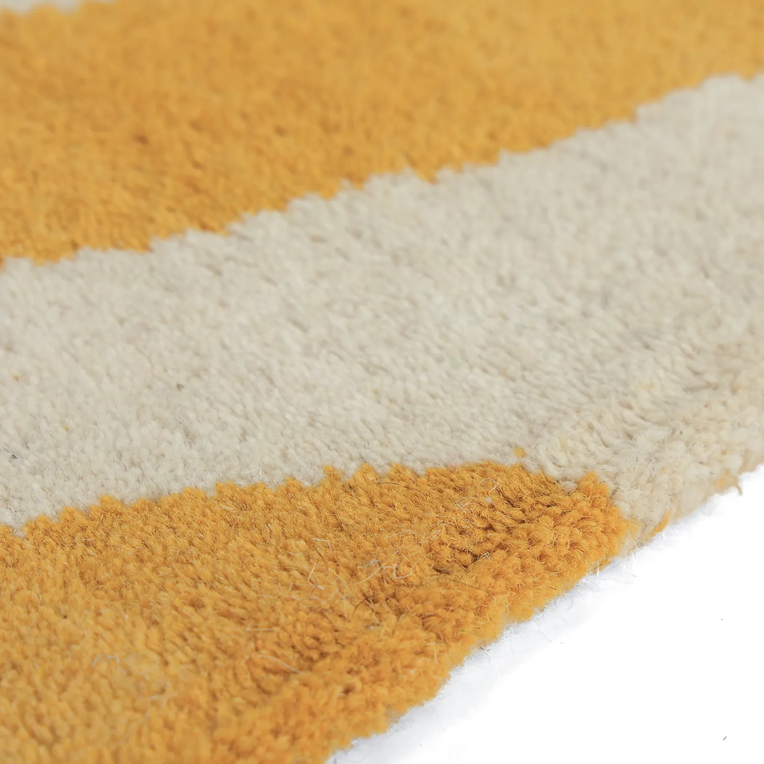 Ullteppe - Aiz Hand Tufted Wool Premium (gul)