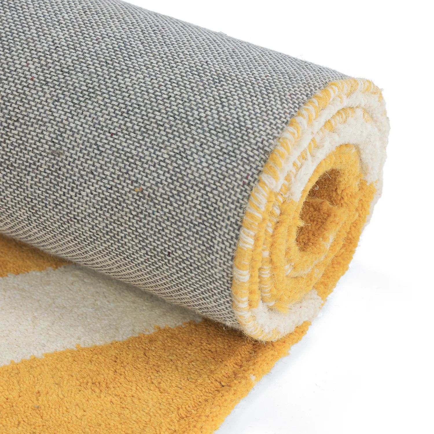 Ullteppe - Aiz Hand Tufted Wool Premium (gul)