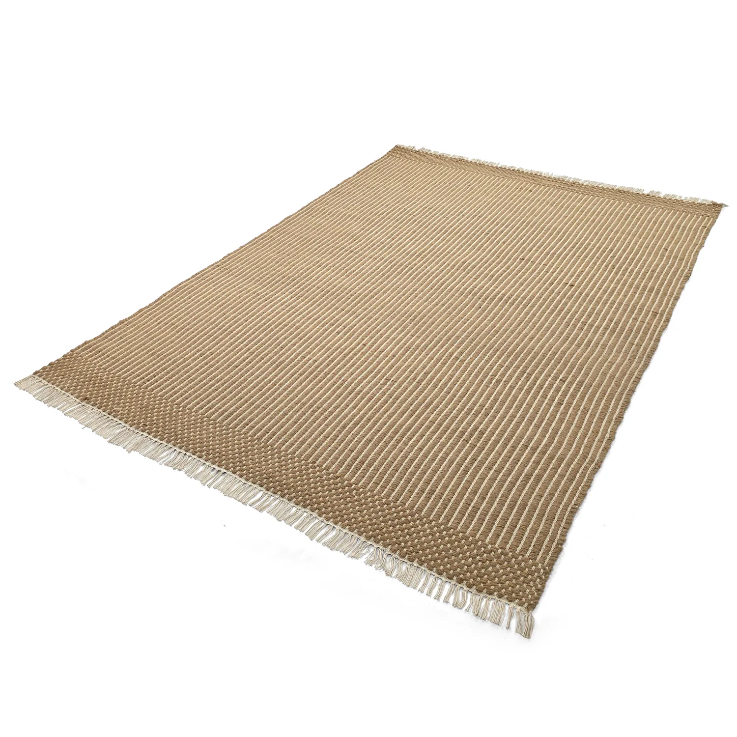 Ullteppe - Arbil (beige/hvit)