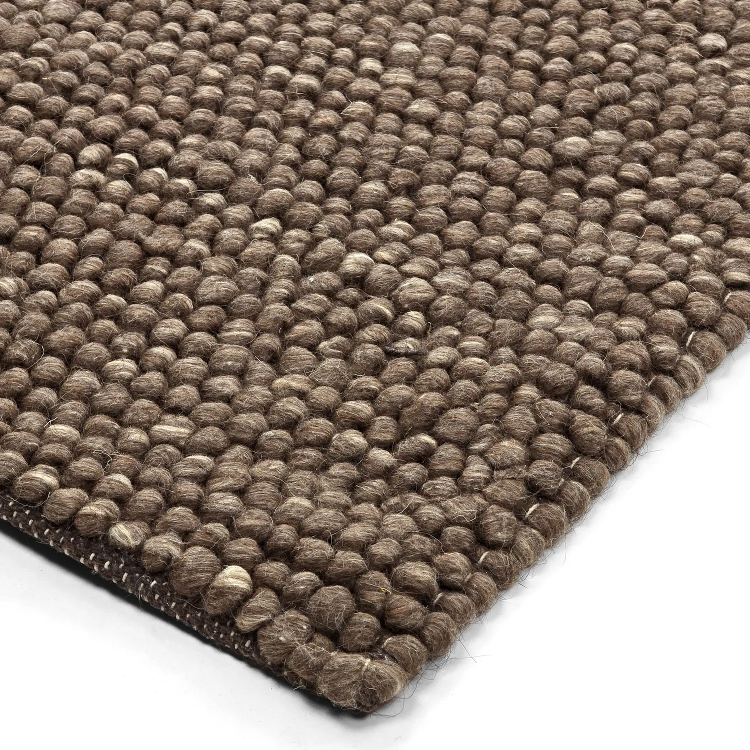 Ullteppe - Avafors Wool Bubble (brun/beige)