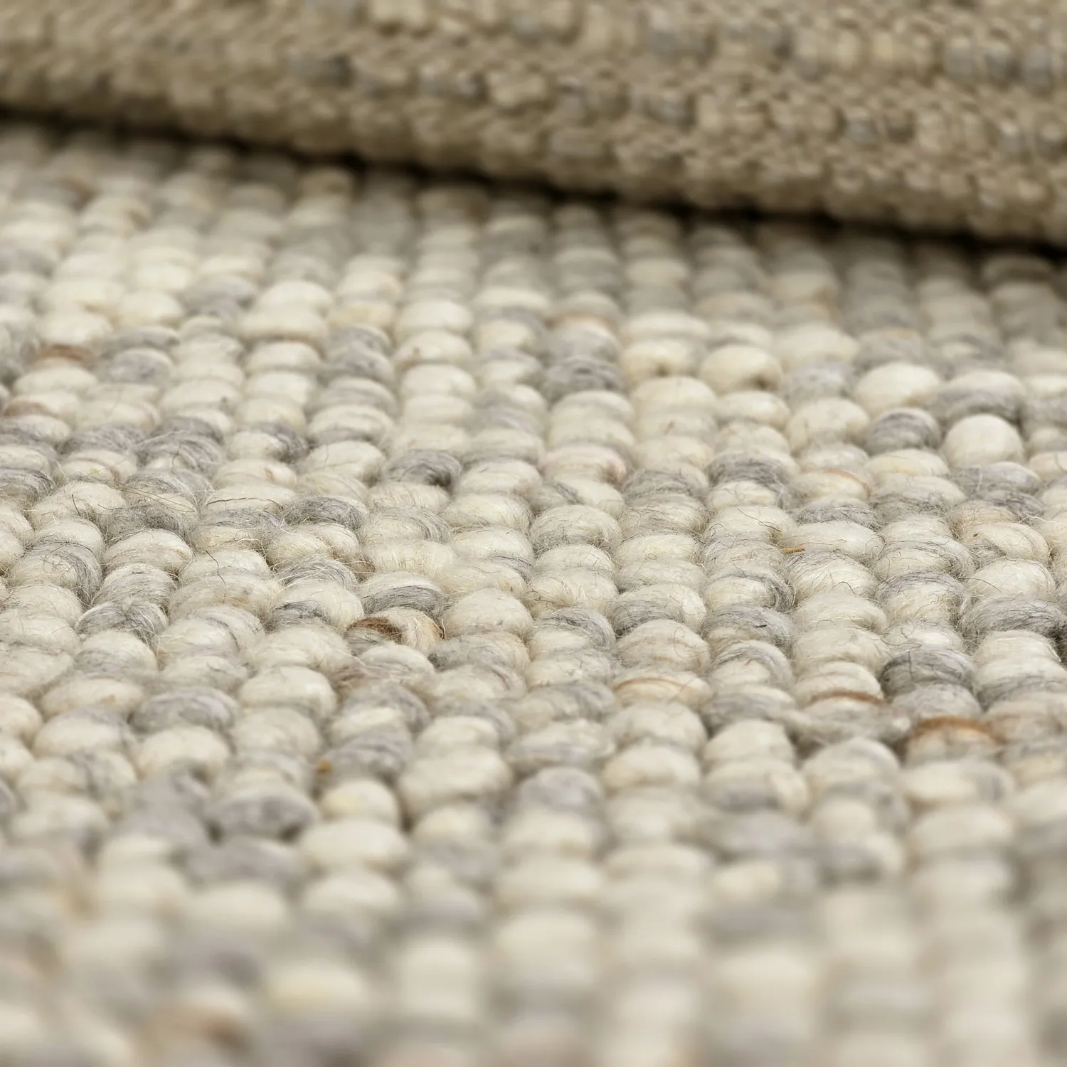 Ullteppe - Avafors Wool Bubble (grå/beige)
