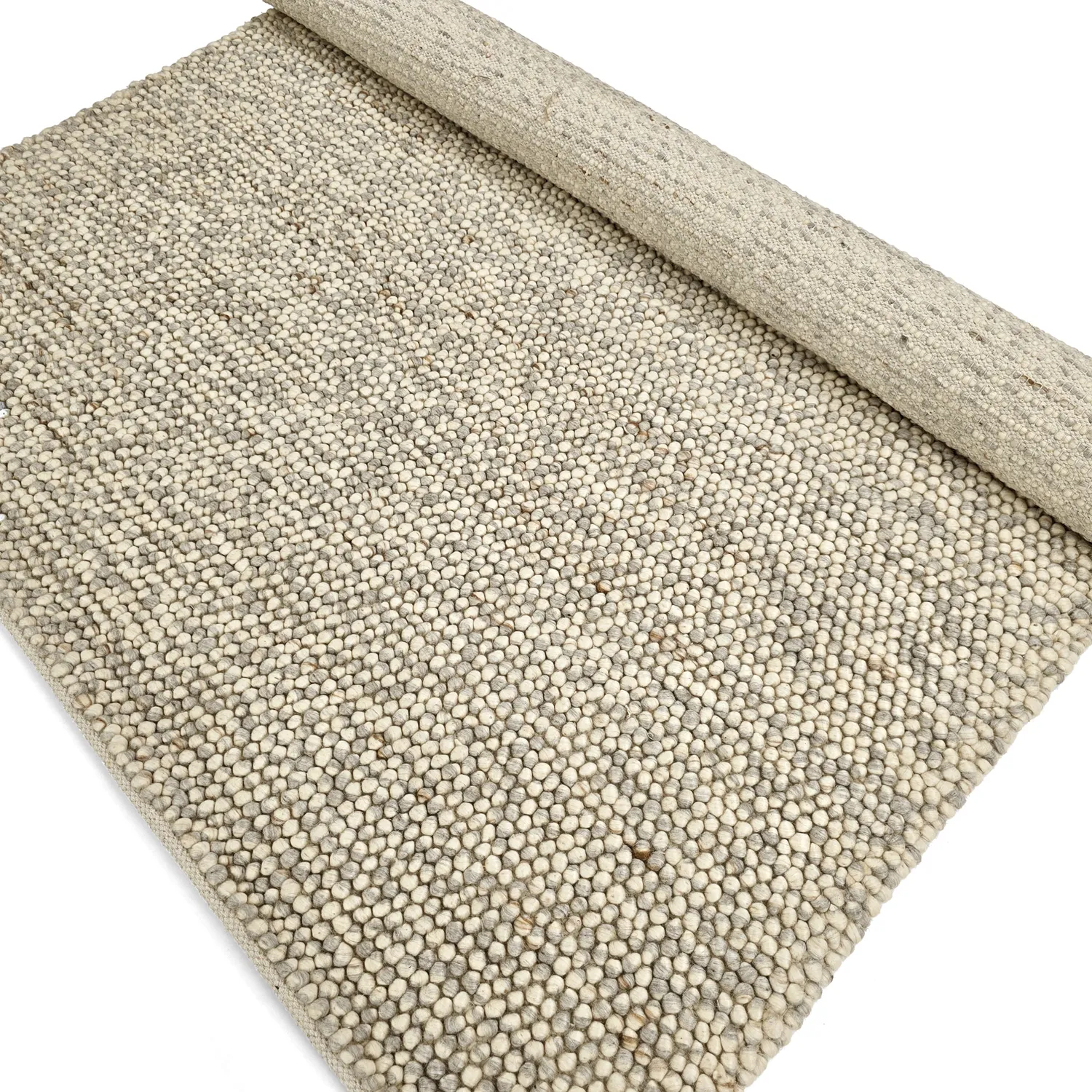 Ullteppe - Avafors Wool Bubble (grå/beige)