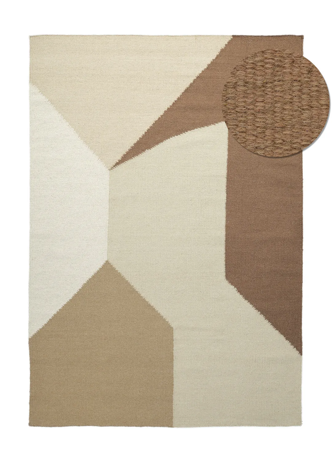 Ullteppe - Aveiro (beige/multi)
