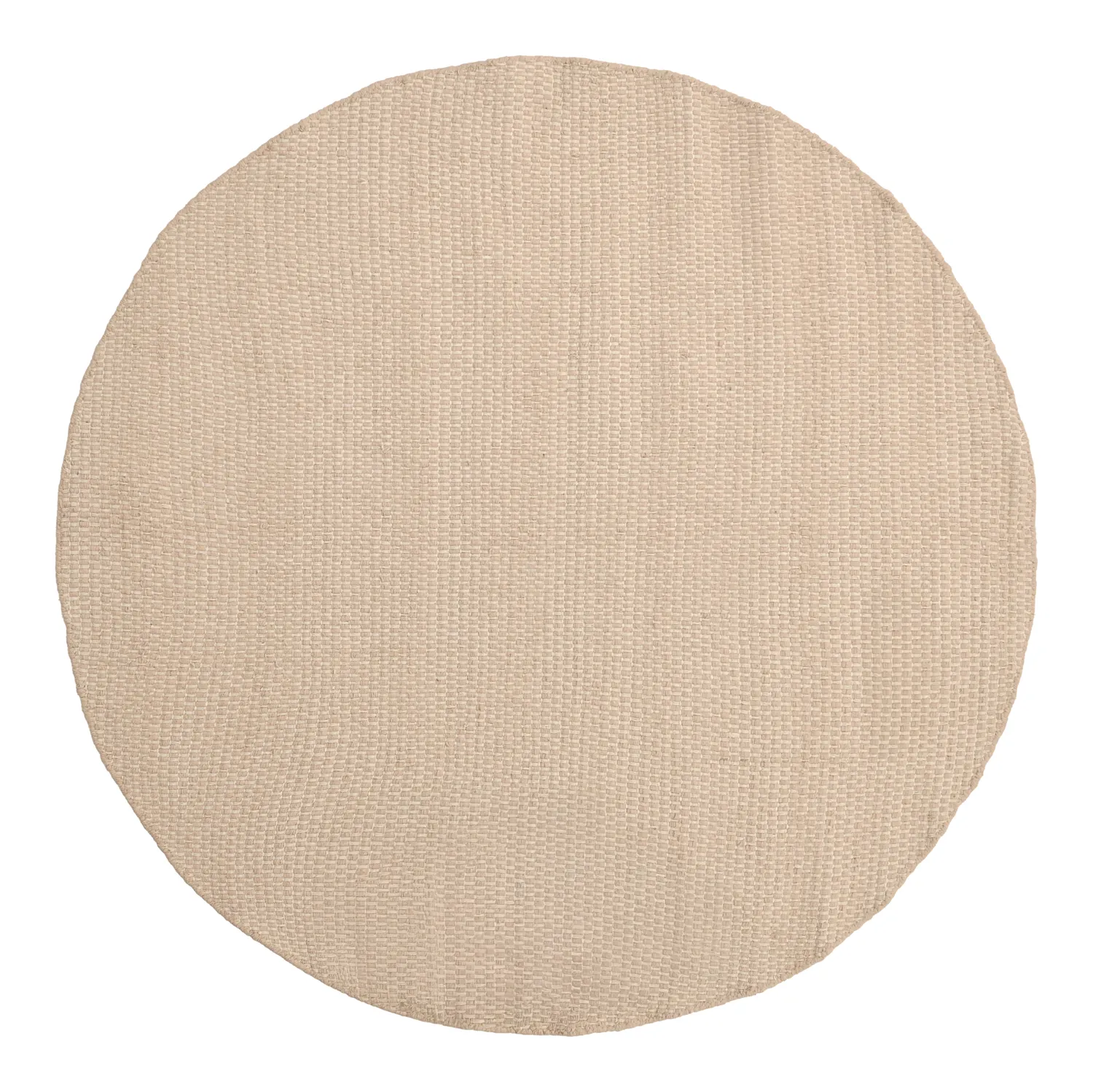 Rundt teppe - Coastal (beige)
