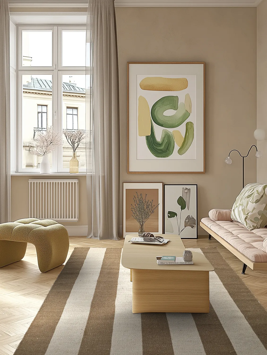 Ullteppe - Garine (brun/beige)