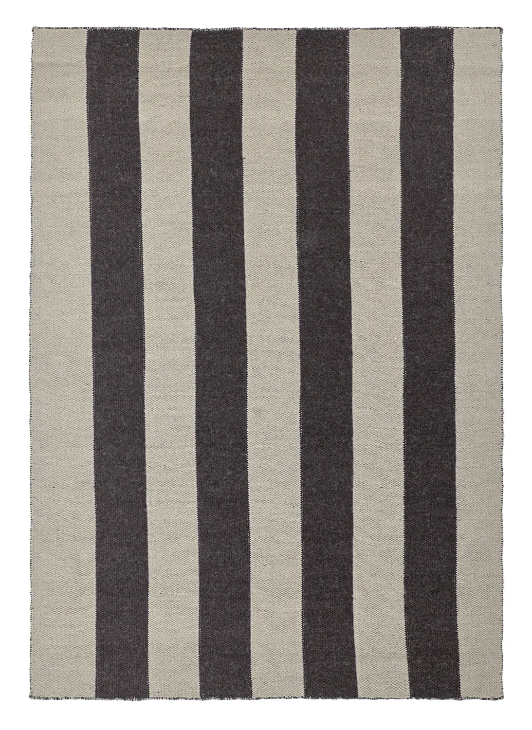 Ullteppe - Garine (svart/beige)