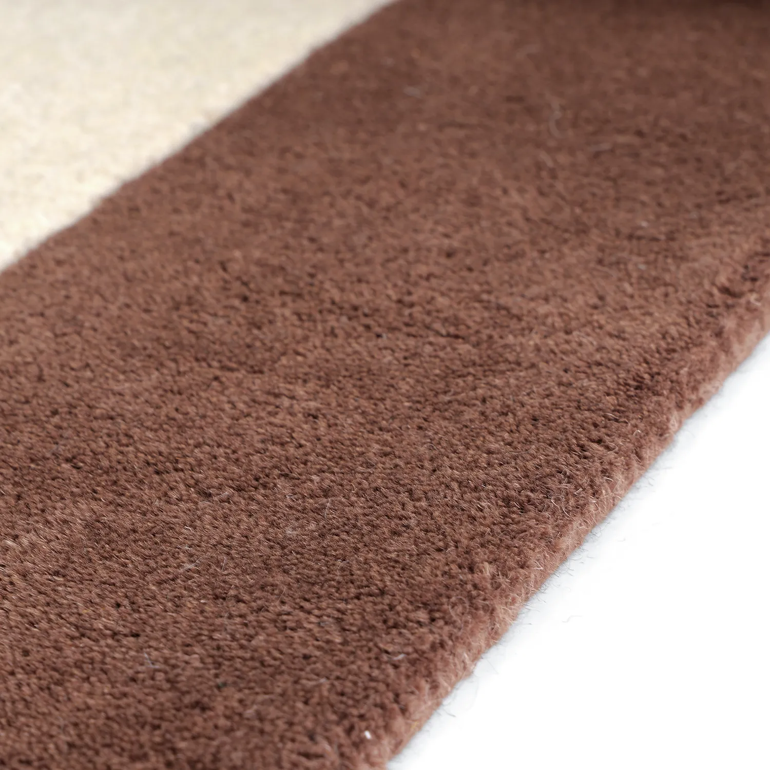 Ullteppe - Gaya Hand Tufted Wool Premium (krem/brun)