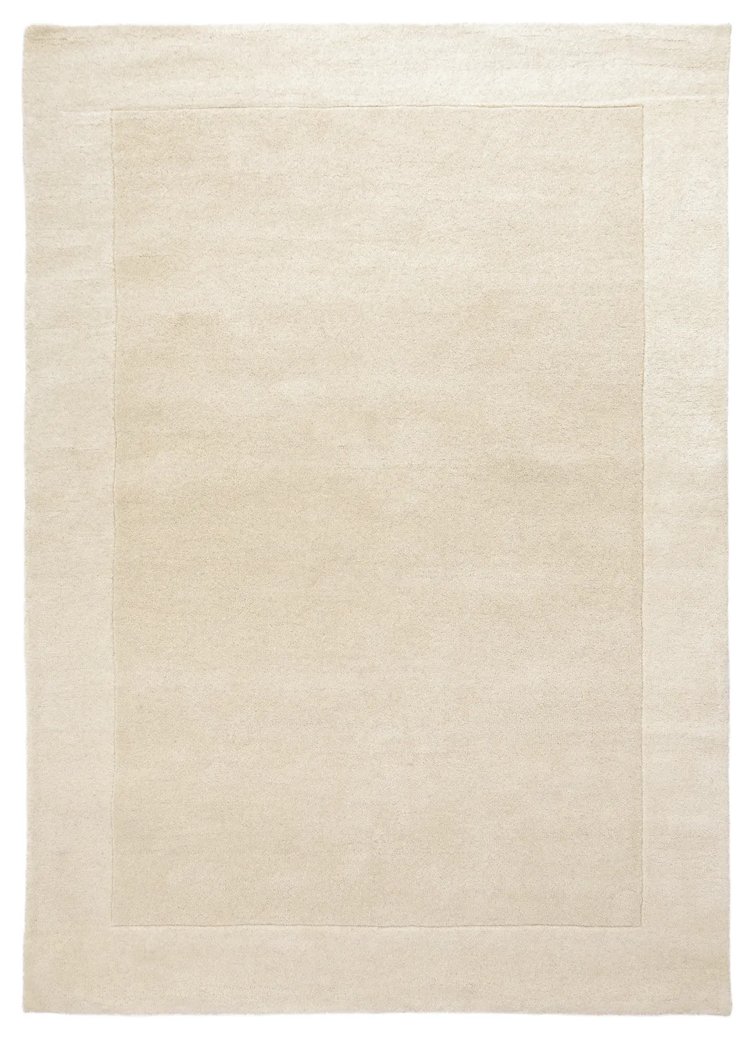 Ullteppe - Gaya Hand Tufted Wool Premium (krem/hvit)