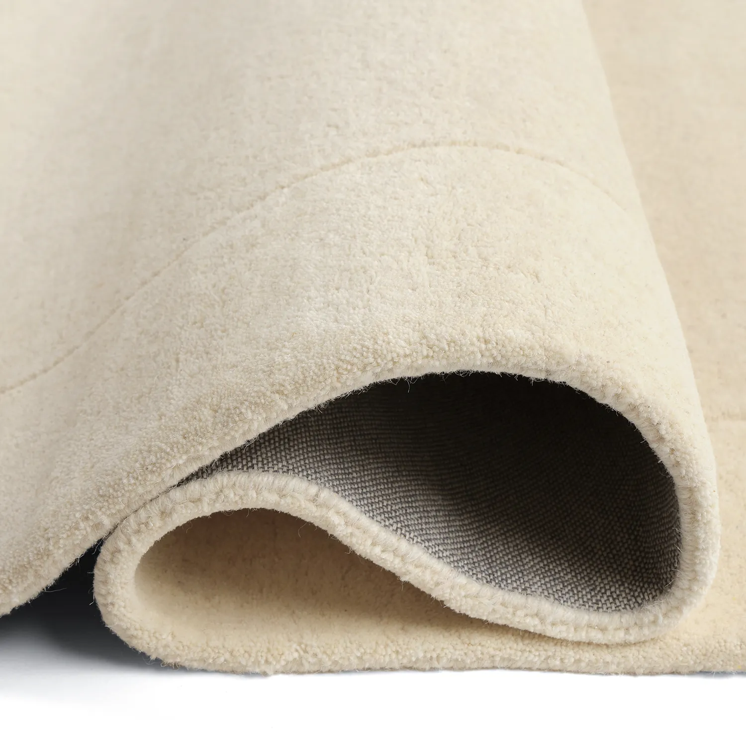 Ullteppe - Gaya Hand Tufted Wool Premium (krem/hvit)