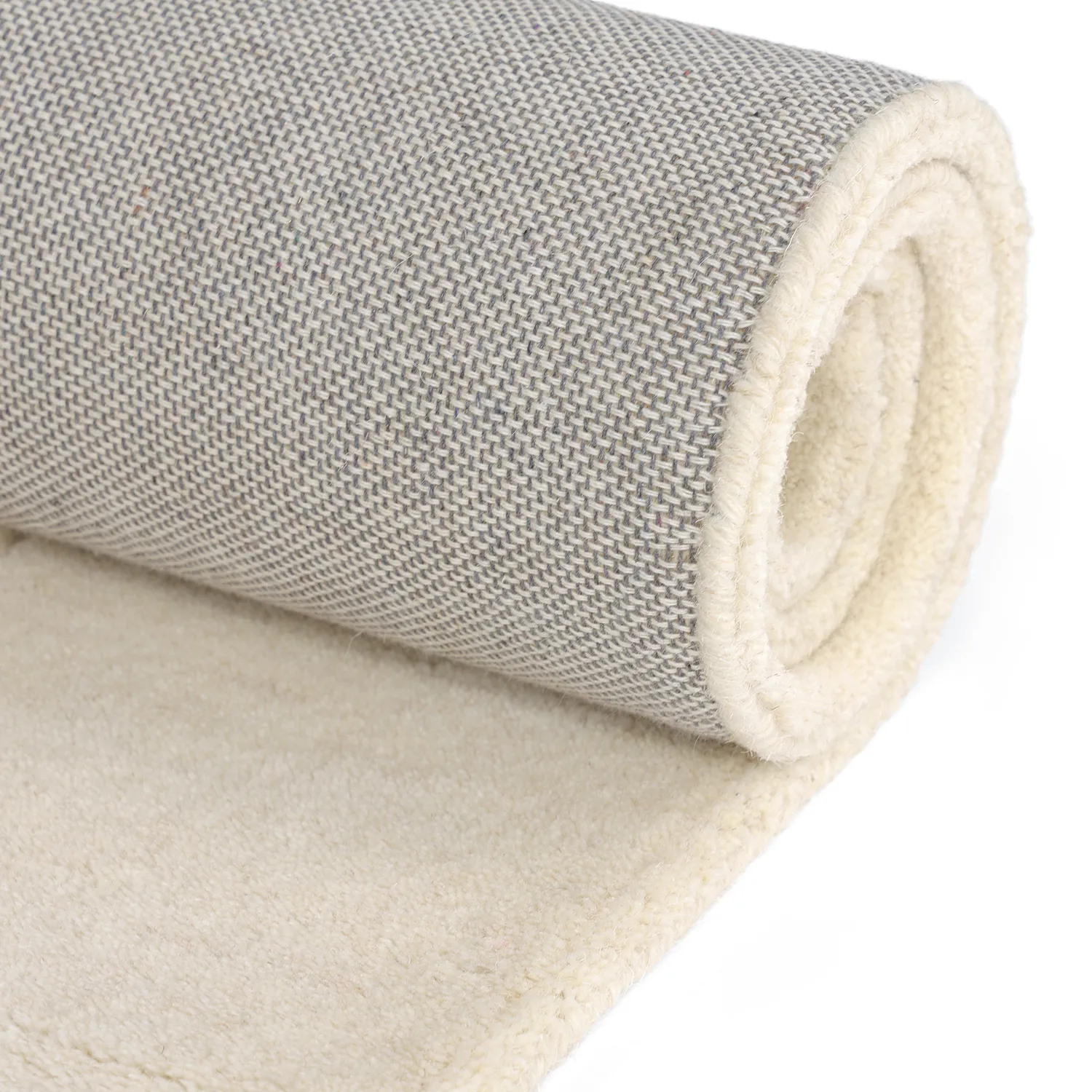 Ullteppe - Gaya Hand Tufted Wool Premium (krem/hvit)
