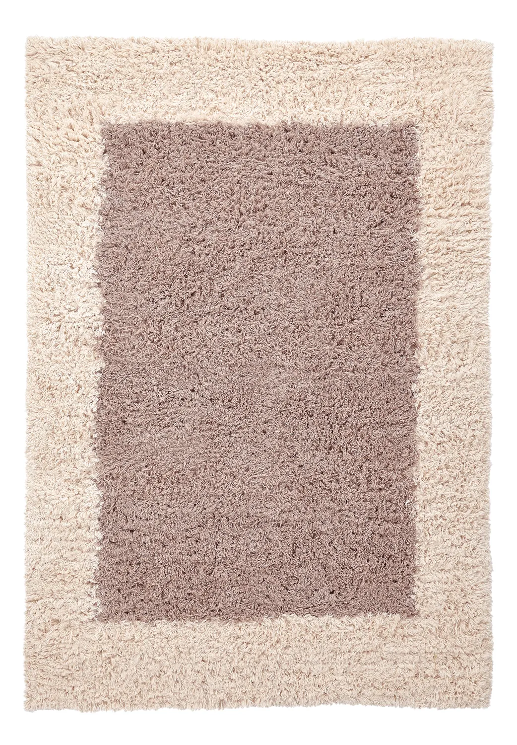 Ullteppe - Khenifra Handknot Wool Premium (taupe/kremfarget)