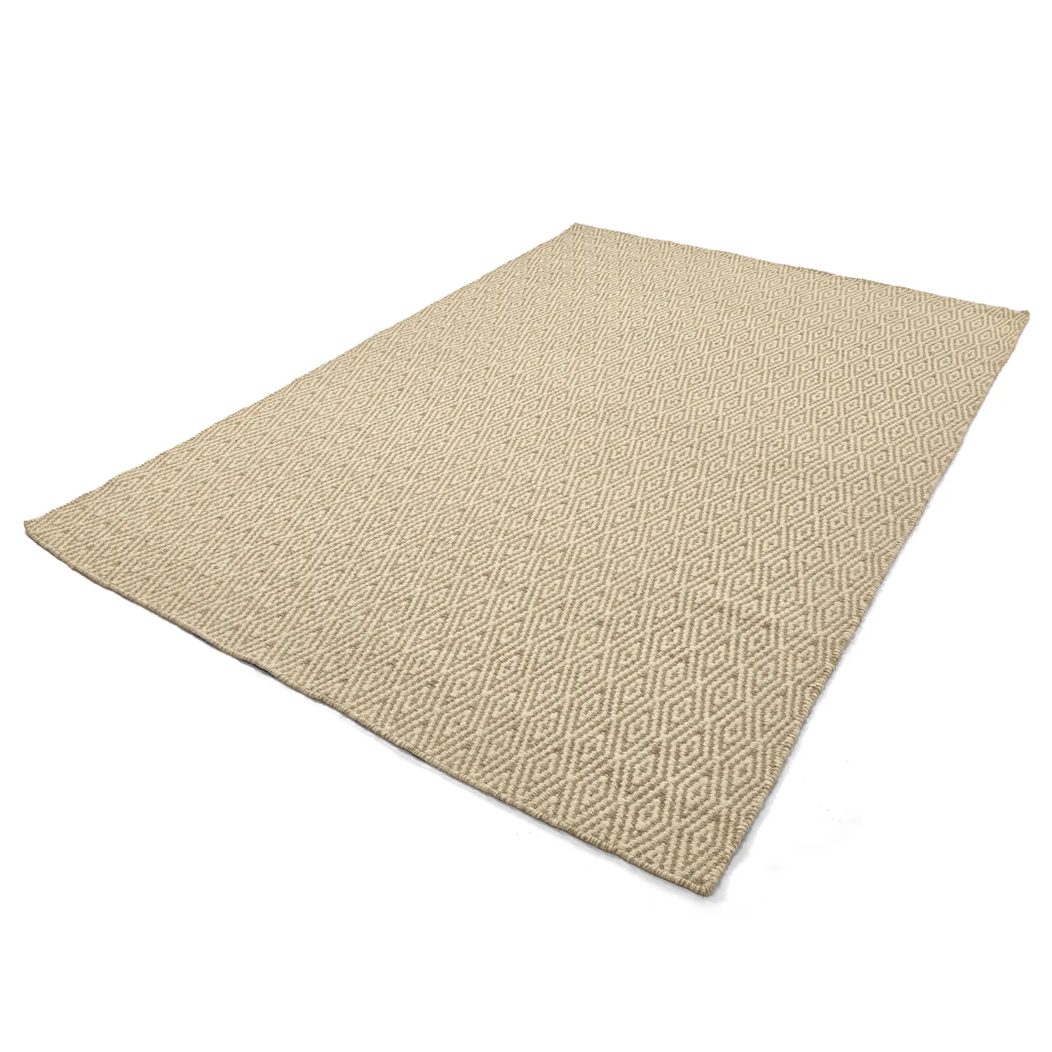 Ullteppe - Monastir (beige/hvit)