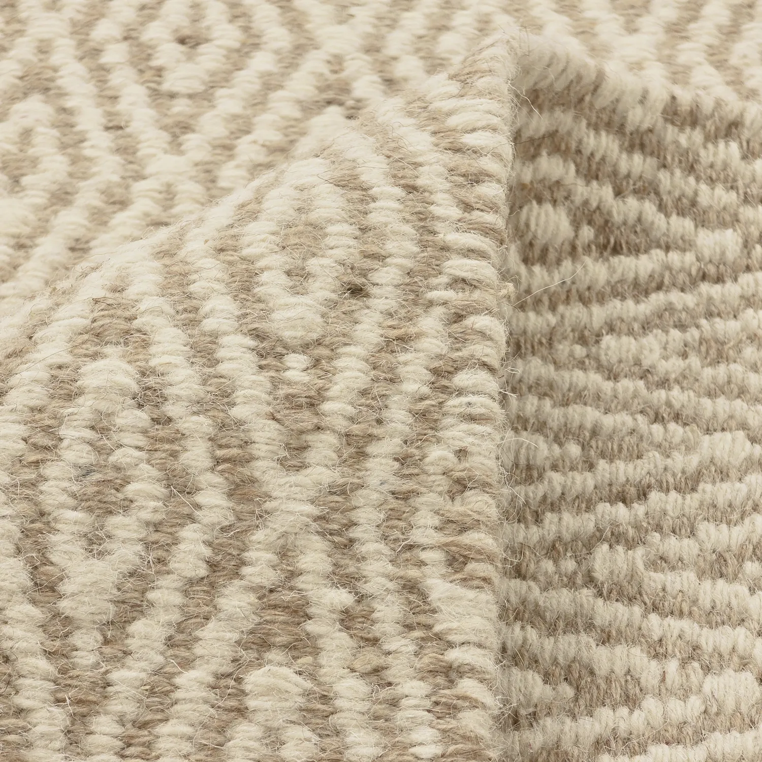 Ullteppe - Monastir (beige/hvit)