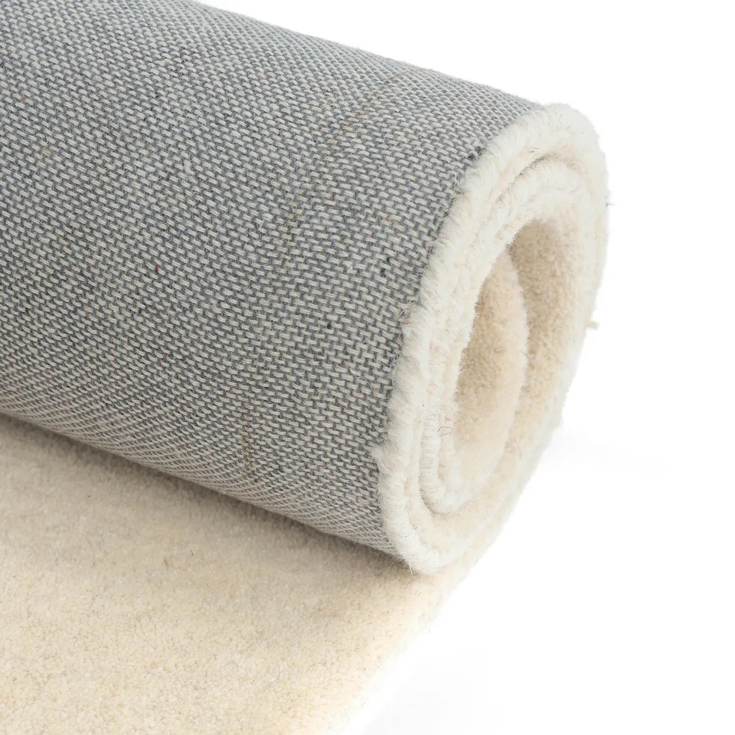 Ullteppe - Puri Hand Tufted Wool Premium (grønn/kremfarget)