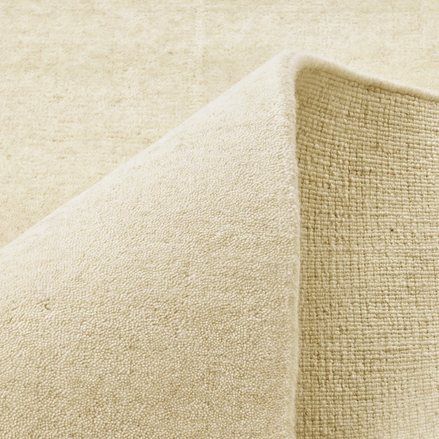 Ullteppe - Rozel Handloom Wool Premium (krem)