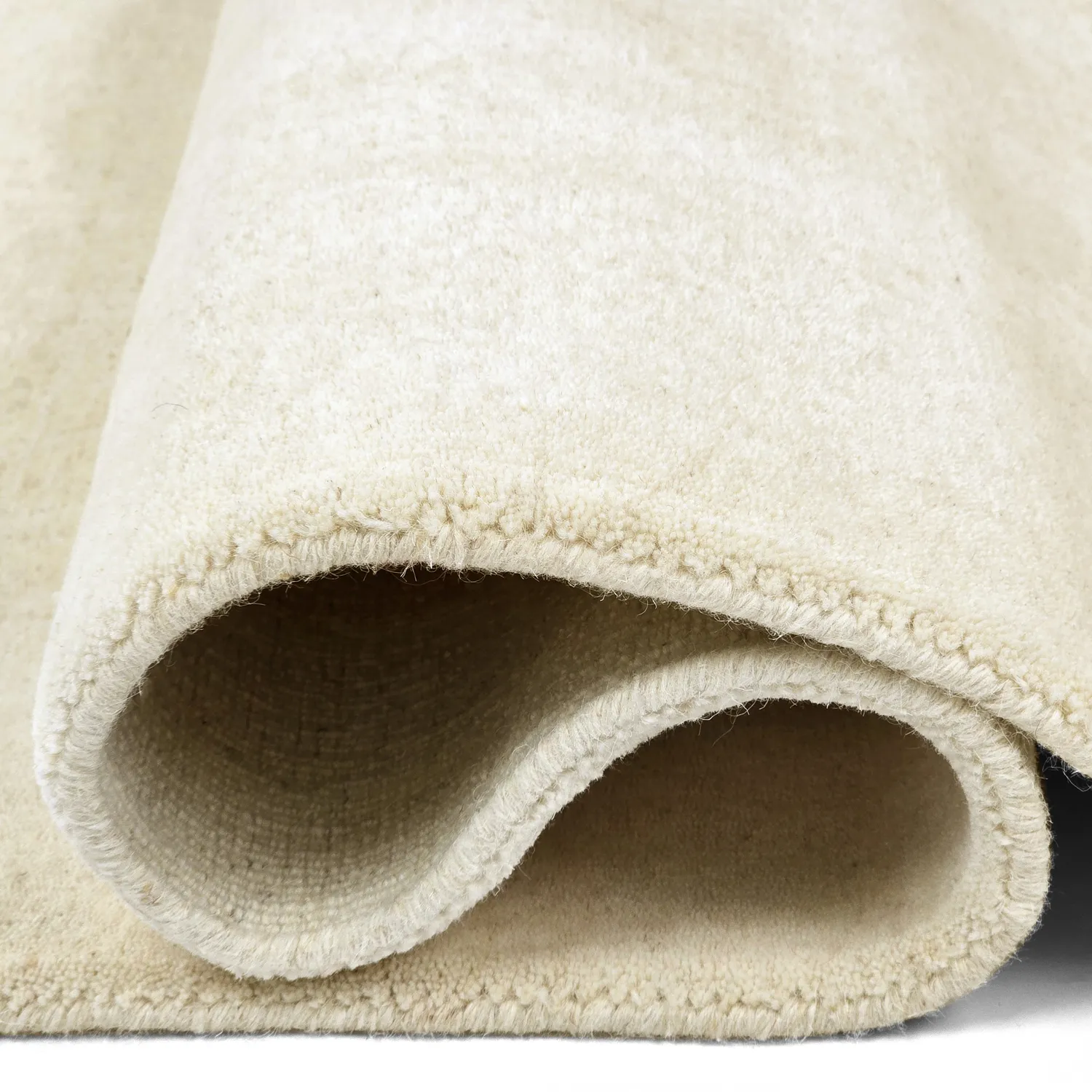 Ullteppe - Rozel Handloom Wool Premium (krem)