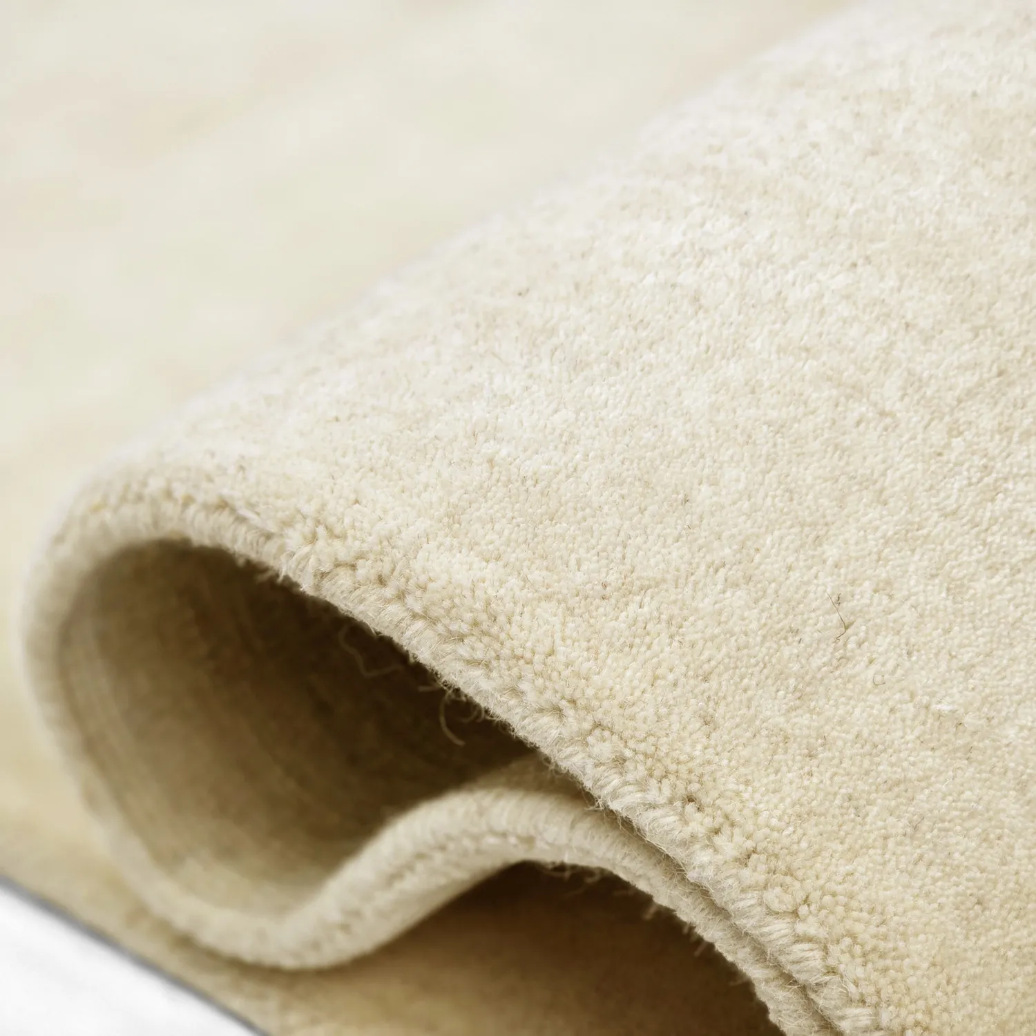 Ullteppe - Rozel Handloom Wool Premium (krem)