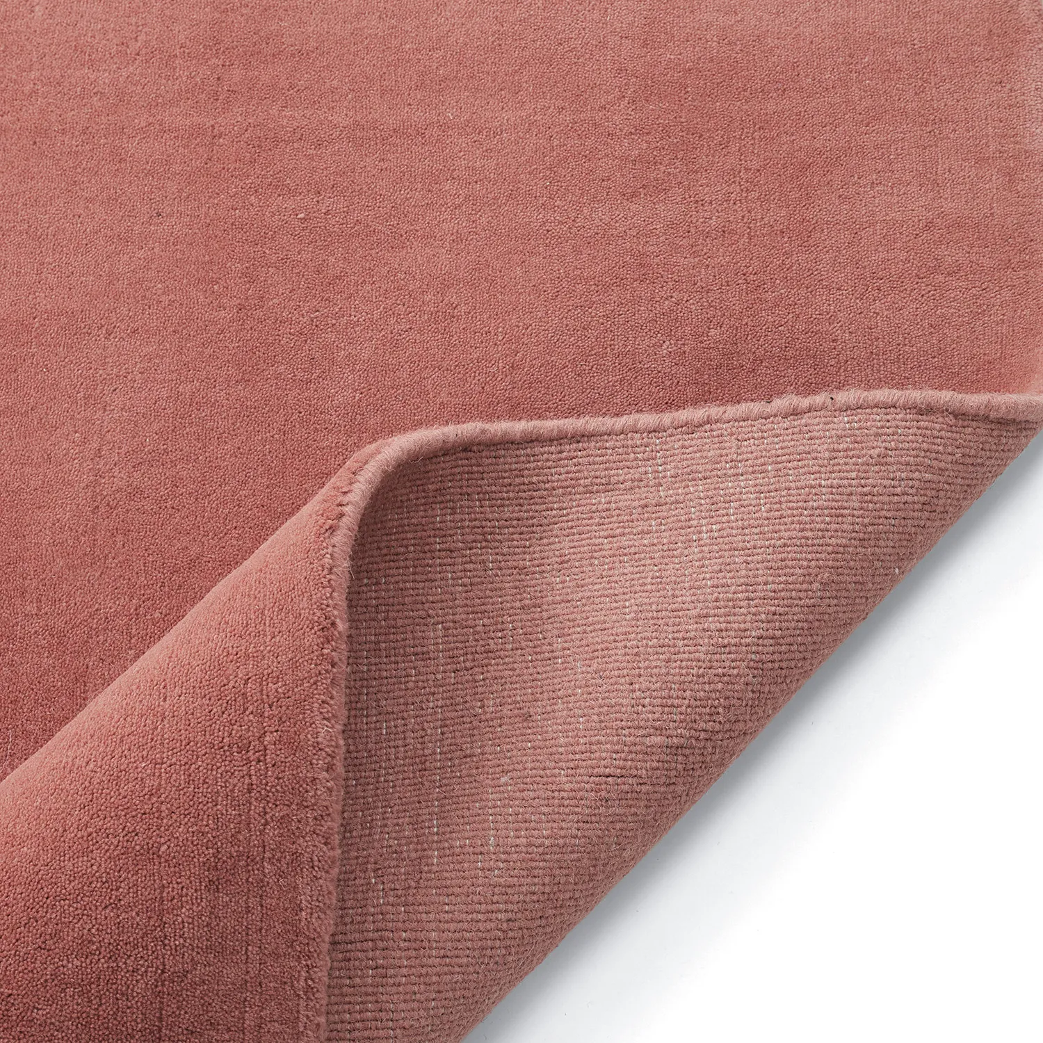 Ullteppe - Rozel Handloom Wool Premium (dempet rød)
