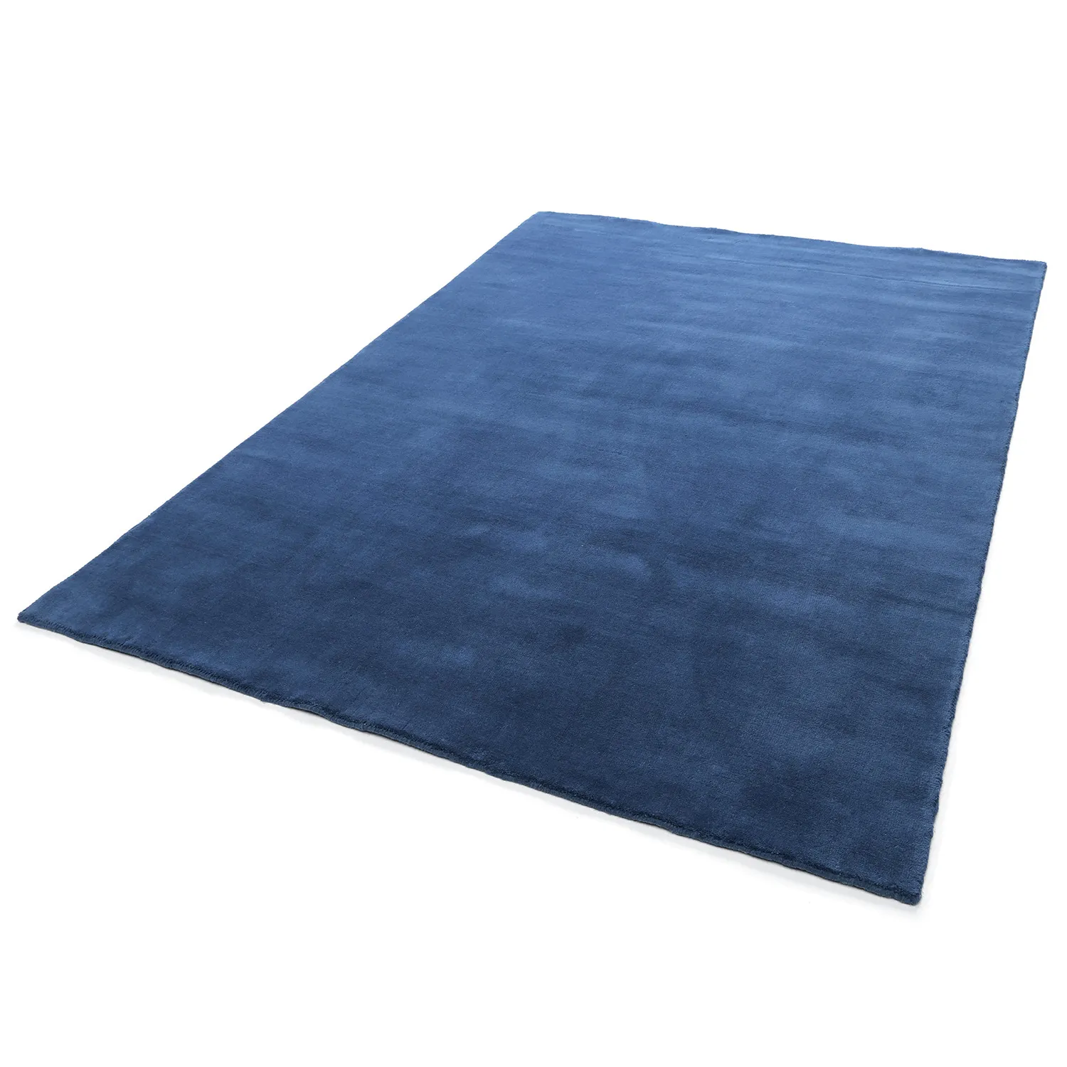 Ullteppe - Rozel Handloom Wool Premium (marineblå)