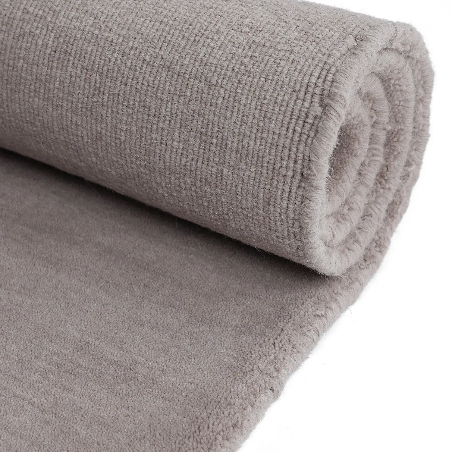 Ullteppe - Rozel Handloom Wool Premium (lys taupe)