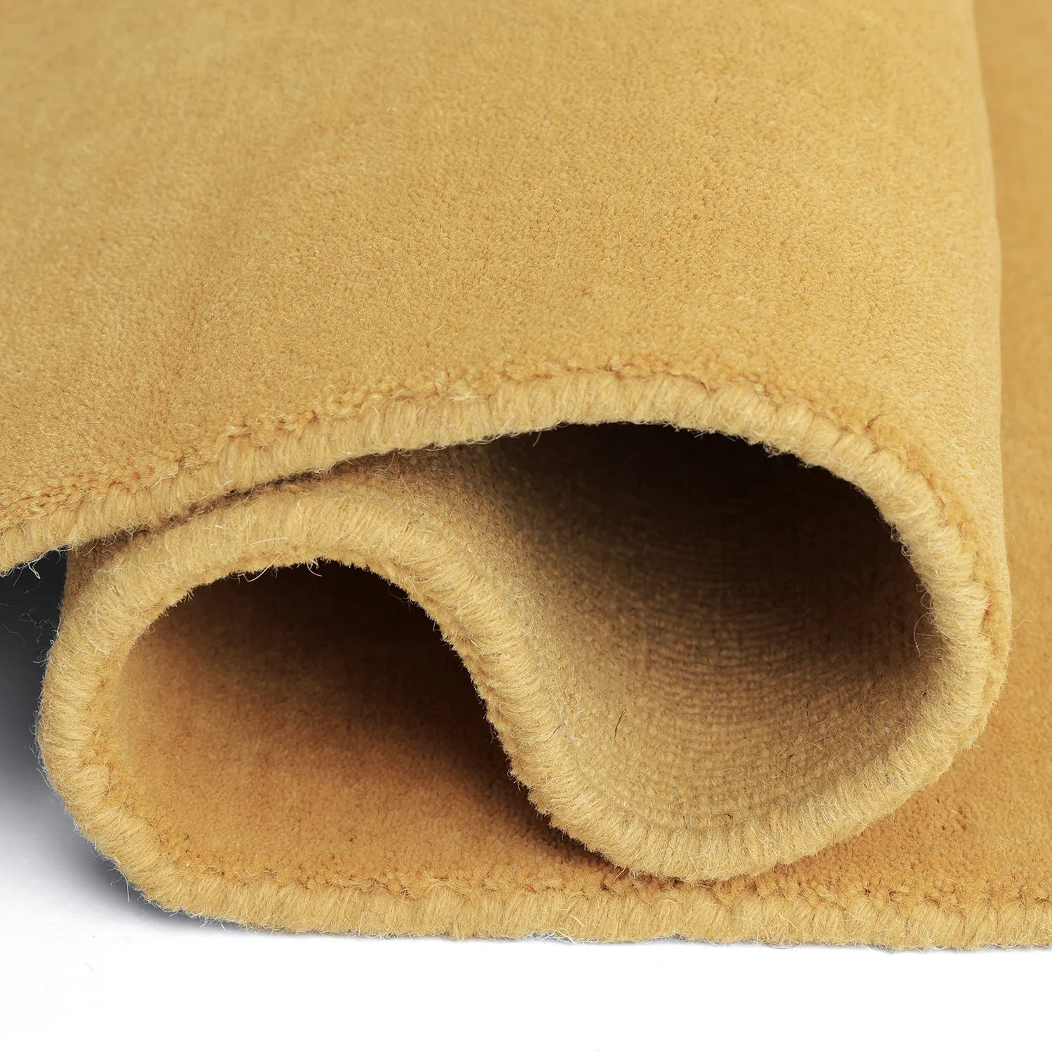 Ullteppe - Rozel Handloom Wool Premium (oker)