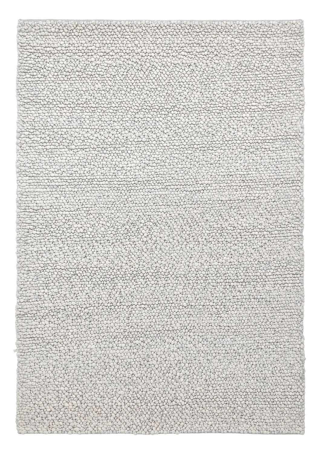 Ullteppe - Sala Irregular Wool Bubble (lys grå melert)
