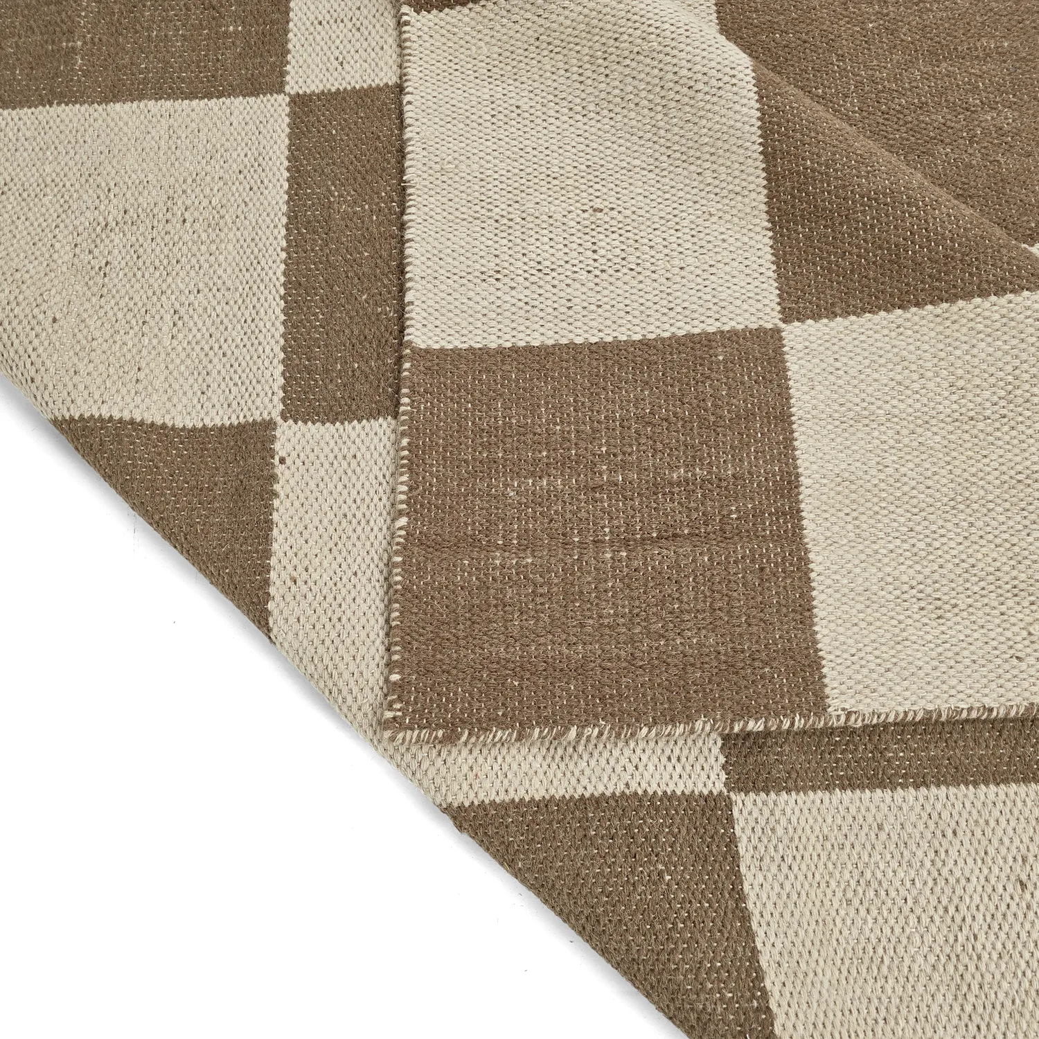 Ullteppe - Scacco (brun/beige)