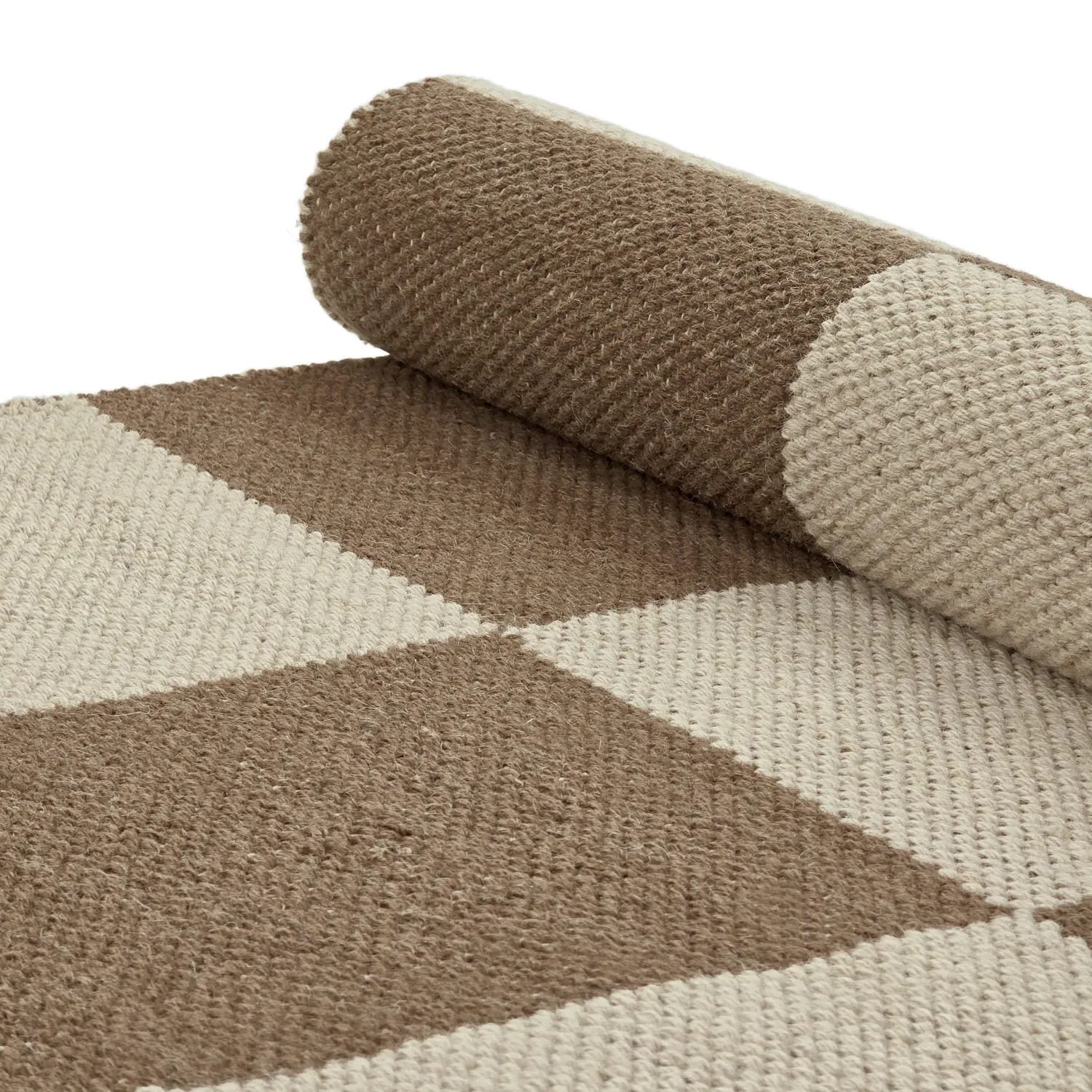 Ullteppe - Scacco (brun/beige)
