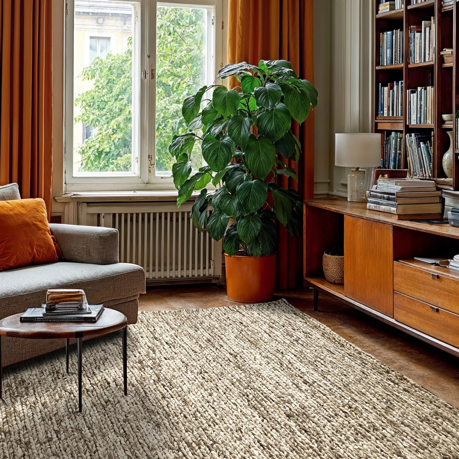 Ullteppe - Talvia Braided Wool (natur)