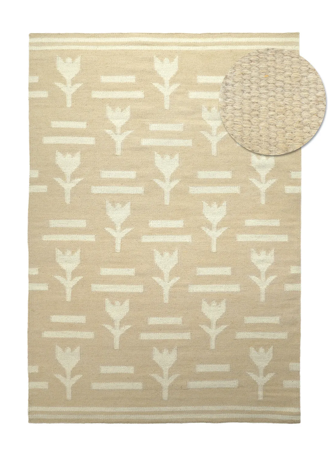 Ullteppe - Tomar (beige/krem)