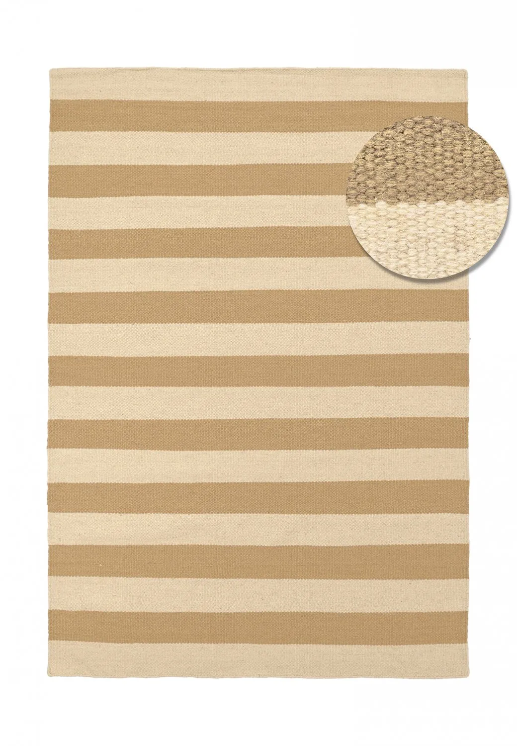 Ullteppe - Torquay (hvit/beige)