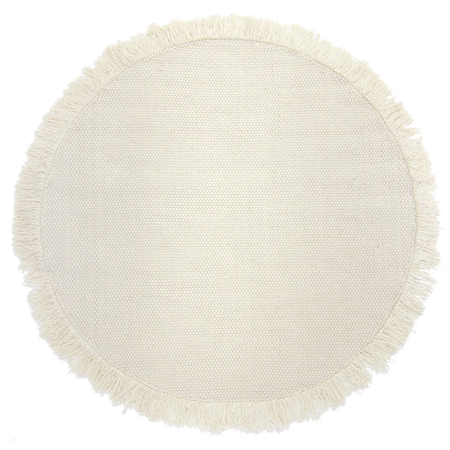 Runde tepper - Pike (cream)