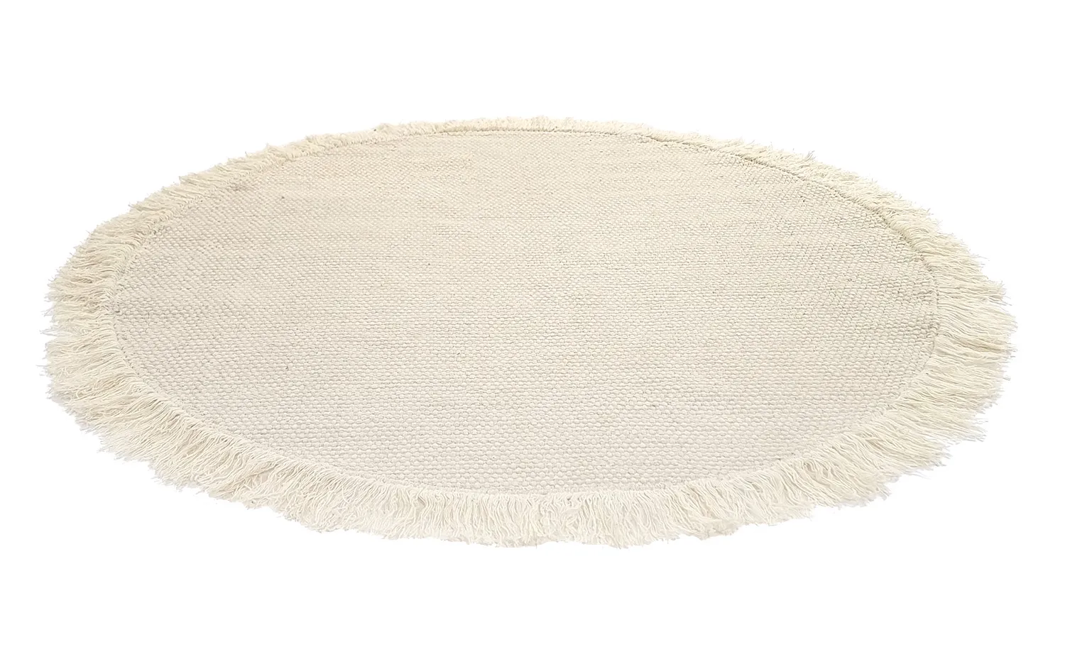Runde tepper - Pike (cream)