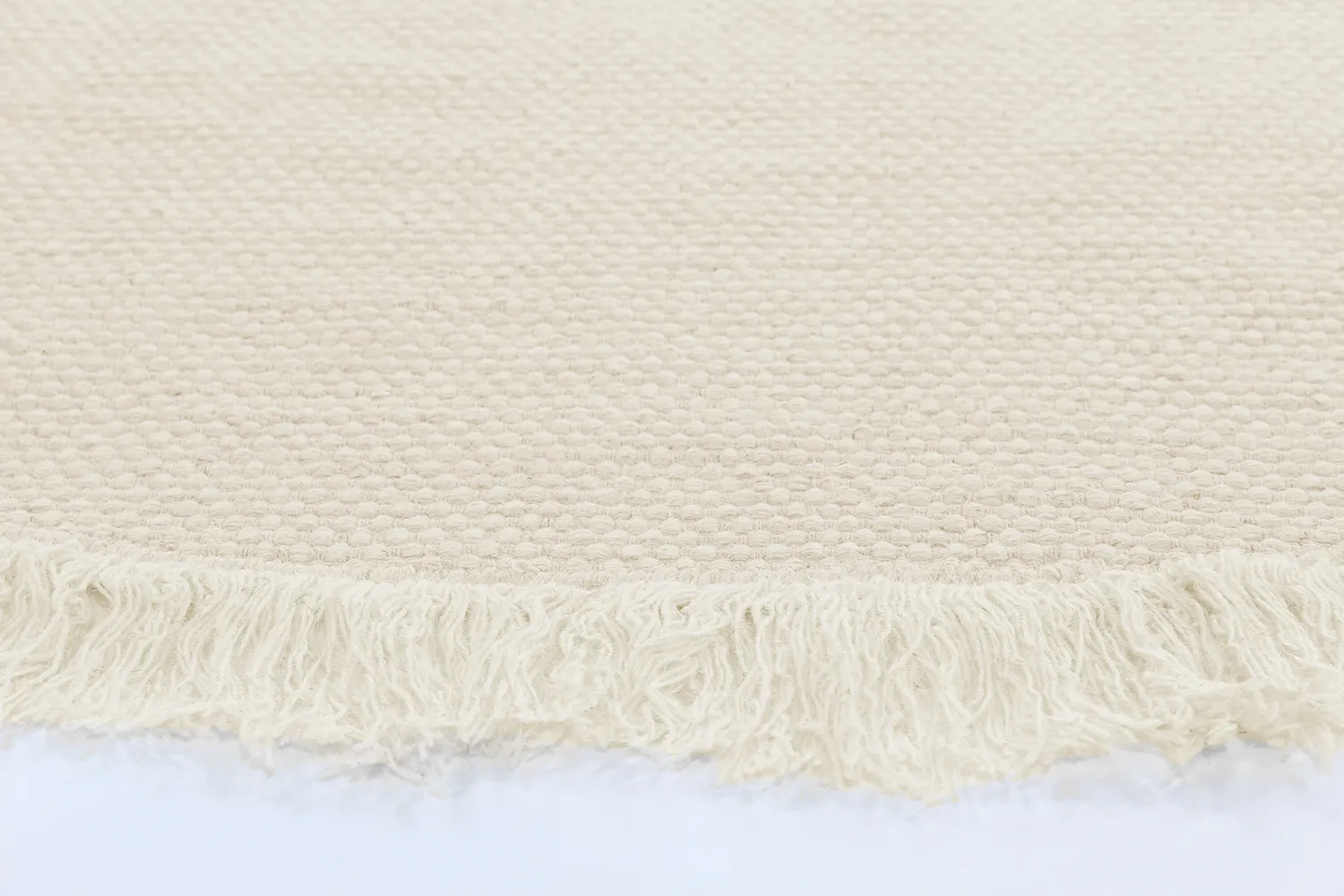 Runde tepper - Pike (cream)