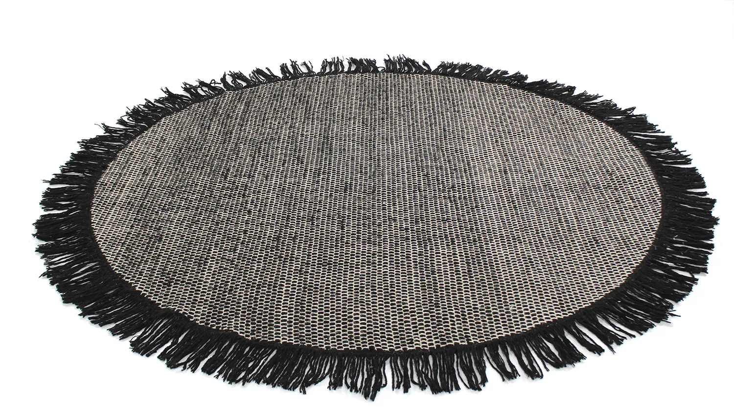 Runde tepper - Pike (svart)
